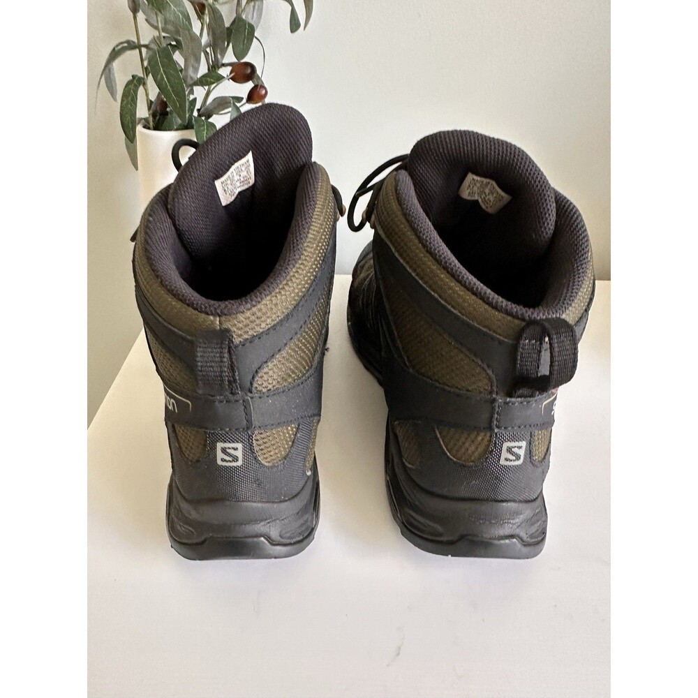 Salomon X Ultra 3 Mid GTX Hiking Boots Men’s 9 Burnt Olive Green Gore-Tex - Picture 4 of 8